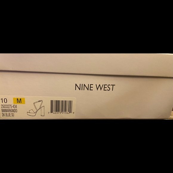 BRAND NEW, NEVER WORN, Nine West platform  sandals - Picture 3 of 8